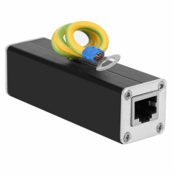 Ethernet Überspannungsschutz, POE Netzwerk Ableiter Gerät Netzwerk Überspannungsschutz Erweiterungsadapter für Ableiter Schutzgeräte für den Außenbereich Angebot bei HelloDeals