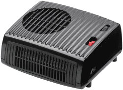 AGT Auto Heizlüfter: Elektrischer Keramik-Zusatzheizlüfter, 2 Heizstufen, 1.850 Watt, 230 V (Autoscheiben enteisen elektrisch, Scheibenenteiser elektrisch, Schreibtisch Steckdose) Angebot bei HelloDeals