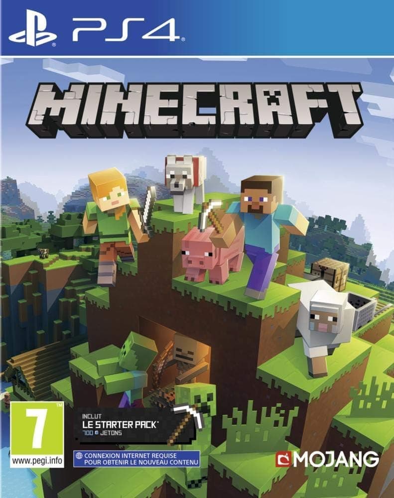 Playstation Minecraft Starter Collection Refresh – PS4(Abdeckung kann variieren) Angebot bei HelloDeals