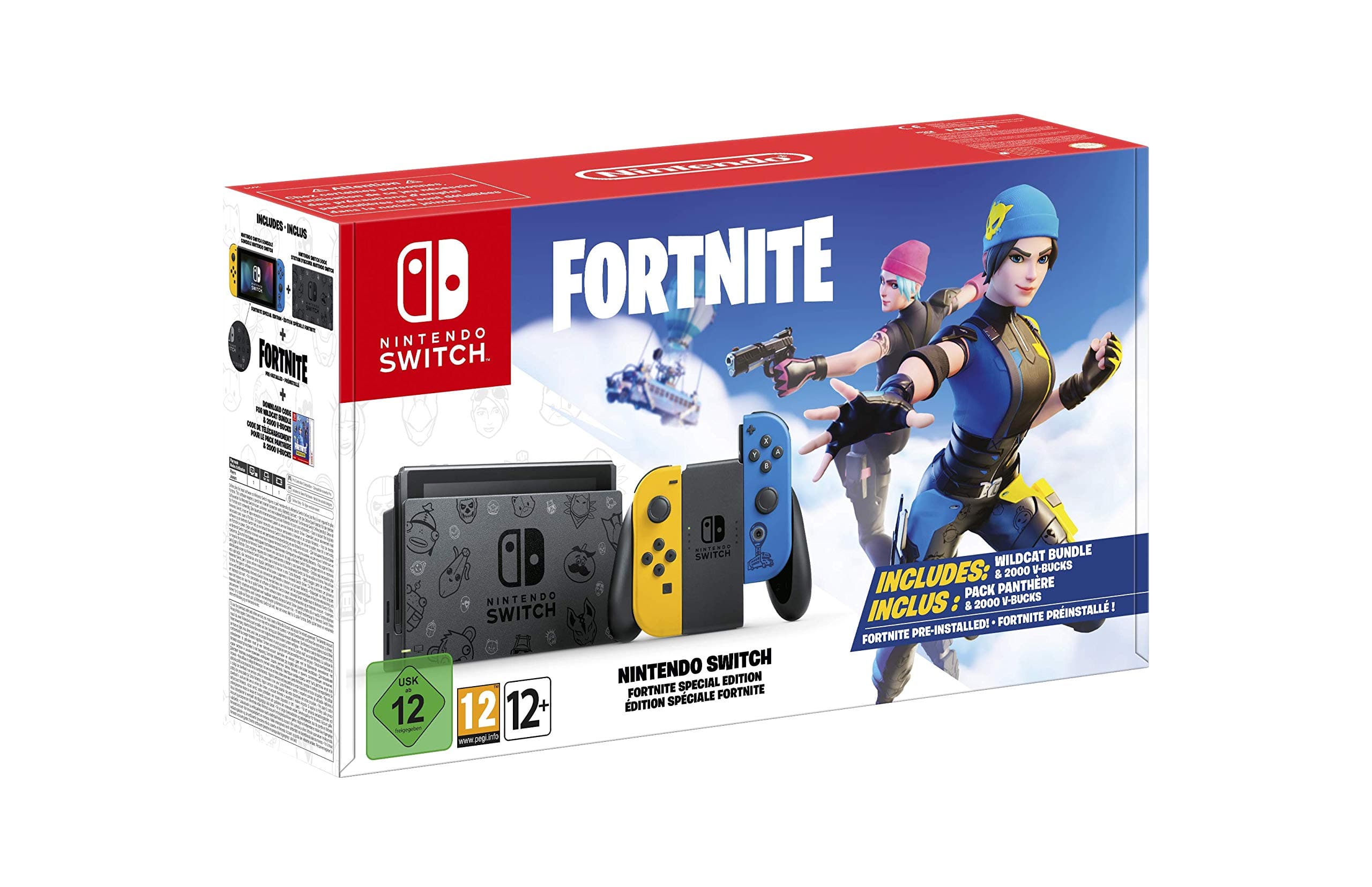 Nintendo Switch Fortnite Special Edition Angebot bei HelloDeals