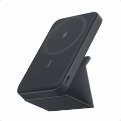 Anker 622 Magnetische Kabellose Powerbank (MagGo), 5000mAh Klappbare Magnetische Powerbank mit USB-C für iPhone 17/16/15/14/13/12, Interstellar