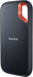 SanDisk Extreme Portable SSD 1 TB (tragbare NVMe SSD, USB-C, bis zu 1.050 MB/s Lesen/1.000 MB/s Schreiben, fallsicher aus bis zu 3 m, wasser- und staubbeständig) Schwarz 1 TB Schwarz