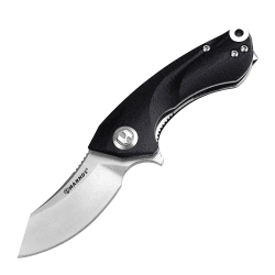 Harnds Outdoor Messer Klappmesser Sandvik 14C28N Klinge Campingmesser Schwarz