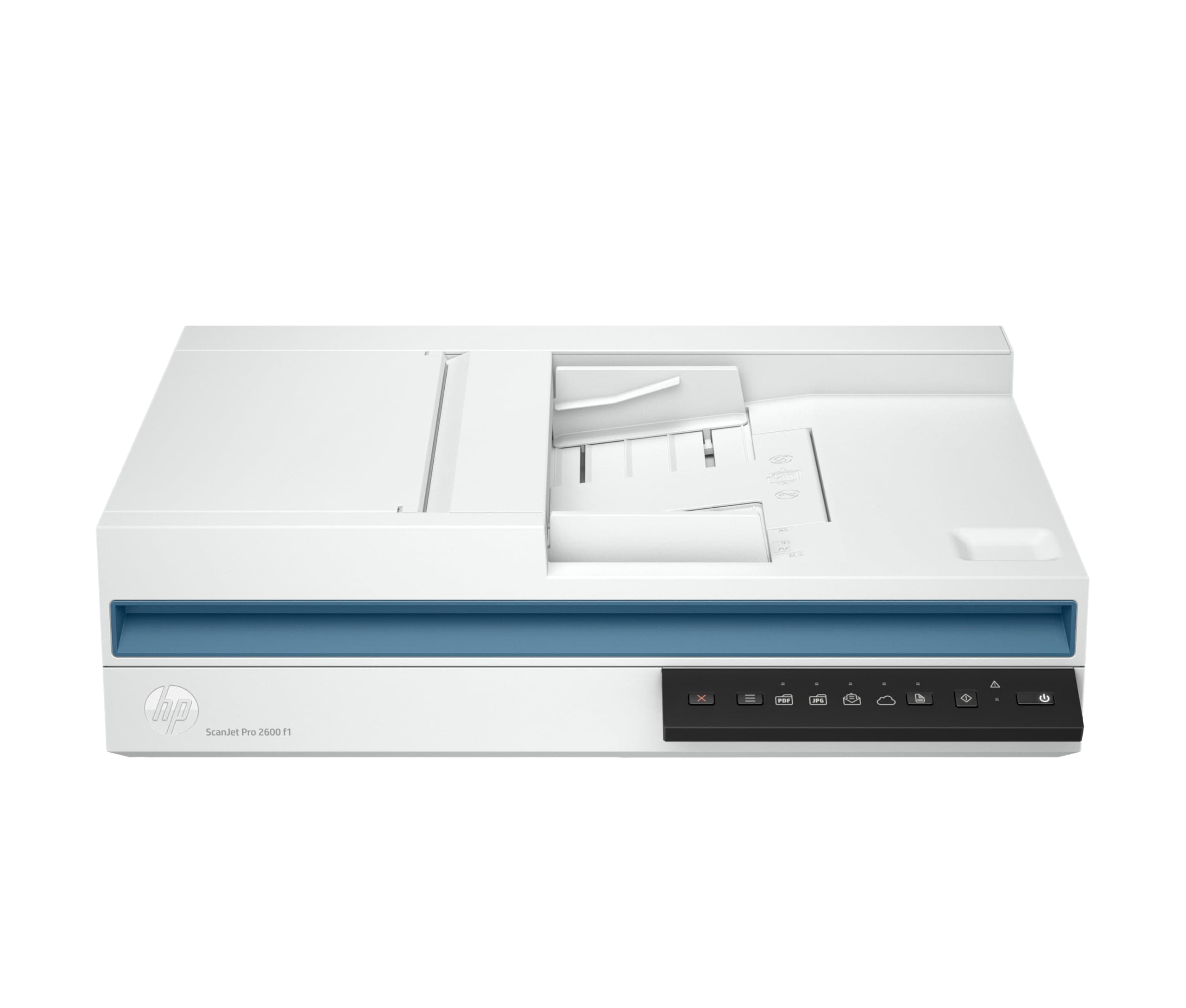 HP ScanJet Pro 2600 f1, Scanner, Flachbett, 60-Blatt ADF, USB 2.0, bis zu 1.500 Seiten täglich, Kurzbefehle Angebot bei HelloDeals