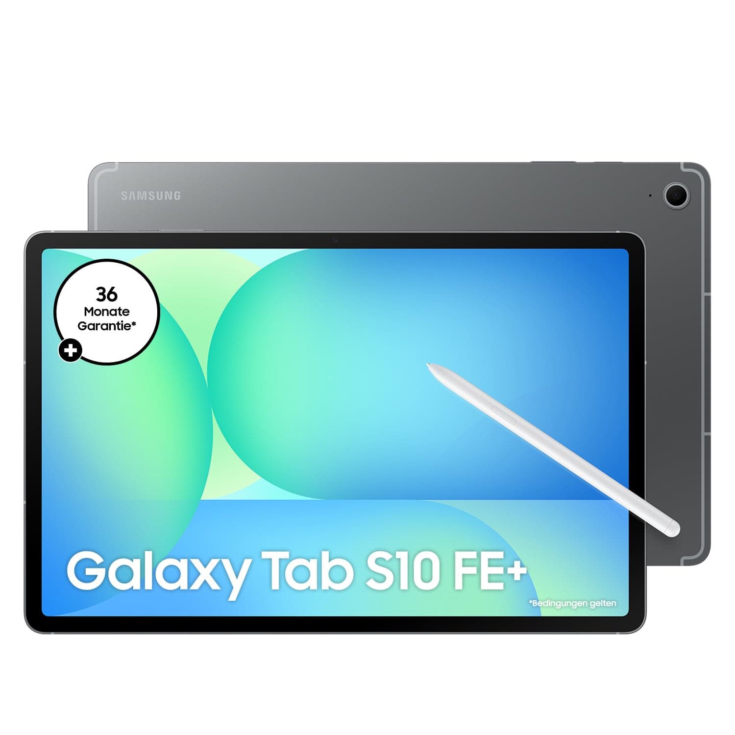 Samsung Galaxy S10 FE+ AI-Tablet, Android Tablet, 128 GB Speicher, 8 GB RAM, 33,28 cm/13,1" Display, Inkl. S Pen, Wi-Fi, Lange Akkulaufzeit, Gray, 36 Monate Herstellergarantie [Exklusiv auf Amazon] WIFI Gray 128 GB Angebot bei HelloDeals