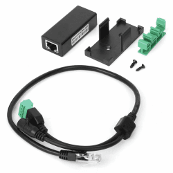 AYNEFY WiFi Serial Server, RS485 zu WiFi Serial Server Eingebaute Antenne Drahtloses Kommunikationsmodul RJ45-Schnittstelle
