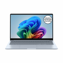 Samsung Galaxy Book4 Edge AI Laptop, Notebook, 15,6"-LCD, Full HD, Snapdragon X Prozessor (X26), 16GB RAM, 512GB Speicher, Copilot+ PC, Sapphire Blue, 3 Jahre Herstellergarantie