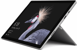 2017 Microsoft Surface Pro 5 mit Intel Core m3-7Y30 (12,3-zoll, 4GB RAM, 128GB SSD) Platin (Generalüberholt) Angebot bei HelloDeals