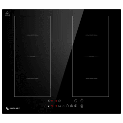 AMZCHEF Induktionskochfeld 60cm mit Zwei Flexzonen, 4 Zonen Induktionskochplatte mit Boost-Funktion und 9 Leistungsstufen, Touch-Bedienung, Timer, Sicherheitsschloss, Überhitzungsschutz, BBQ, 7200W Schwarz 60cm Angebot bei HelloDeals