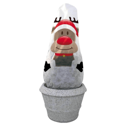 NOOR Winterschutz Vlieshaube Rentier B 130 x H 160cm I Frostschutzhaube für Pflanzen I Winterschutz für Pflanzen Überwinterung I Frostresistenter Pflanzenvlies / Winterschutzvlies I Rentier-Look 160 x 130 cm (Rechteckig) Angebot bei HelloDeals