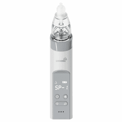 Nasensauger Baby | Nasensauger Baby Elektrisch| Nasensauger Baby Staubsauger Wiederaufladbar, Mit 3 SaugstäRken Musik & Licht Funktion Und 3 GrößEn Silikon Tipps Grey Grey 3 Angebot bei HelloDeals