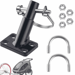 Fahrradanhänger Kupplung Fahrrad,Anhängerkupplung Kupplung Anhänger,Fahrrad Anhängerkupplung Fahrrad,Universal Kupplung,Universal Hundeanhänger Fahrrad,Hundeanhänger Fahrradkupplung Für Kinder Angebot bei HelloDeals