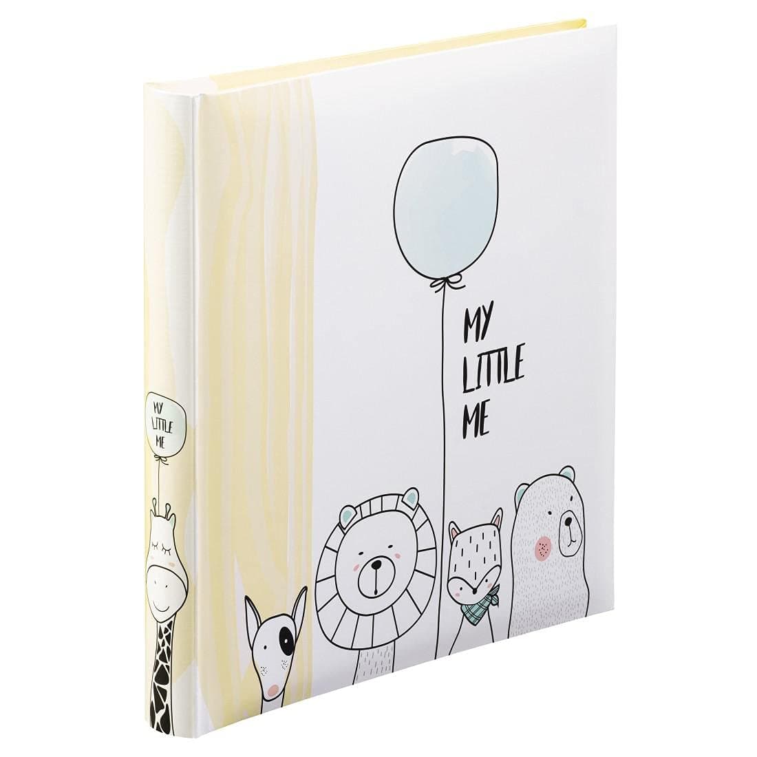 Hama Babyalbum "My Little Me" Baby-Fotoalbum mit 60 Seiten für Mädchen und Jungen, Kinder-Fotobuch für ca. 300 Fotos, Photoalbum zum Selbstgestalten und Einkleben mit Motiv, Album-Format 29x32cm beige Buchalbum Single Angebot bei HelloDeals