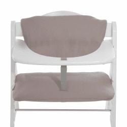 hauck Sitzkissen Kompatibel mit Alpha+, Beta+ und Arketa Holzhochstuhl Highchair Pad Deluxe, Einfache Befestigung mit Klettverschluss, Maschinenwaschbar (Stretch Beige) Angebot bei HelloDeals