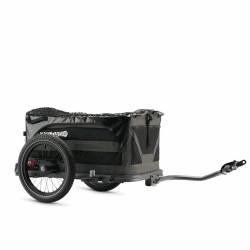 TAXXI Load 45 Lastenanhänger mit Federung für Fahrrad – Stabiler Fahrradanhänger bis 45kg – gefedert, klappbar, wetterfest, Reflektoren, Kupplung, für Alltag & Freizeit Angebot bei HelloDeals