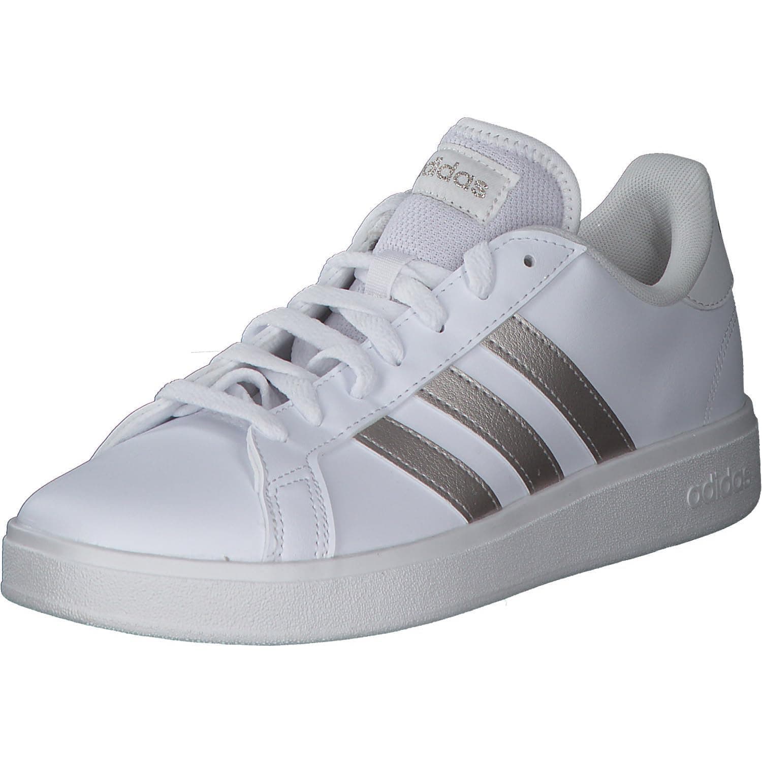adidas Damen Grand Td Lifestyle Court Casual Shoes Schuhe 41 1/3 EU Cloud White Platinum Cloud White Angebot bei HelloDeals