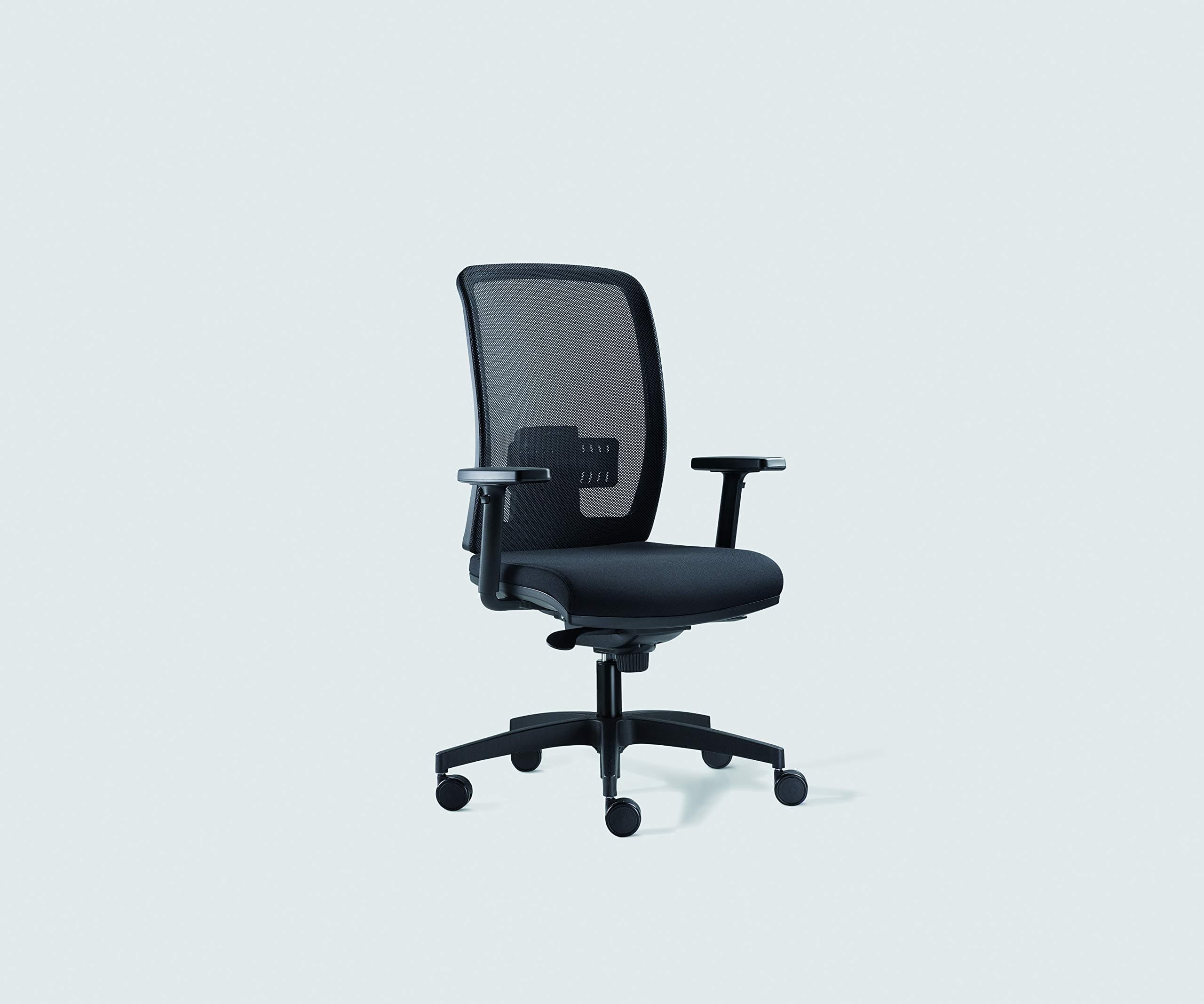 Bisley Bürodrehstuhl Cometa, netzbespannte Rückenlehne^BISLEY Cometa Bürodrehstuhl, Schwarz, individuell anpassbar Angebot bei HelloDeals