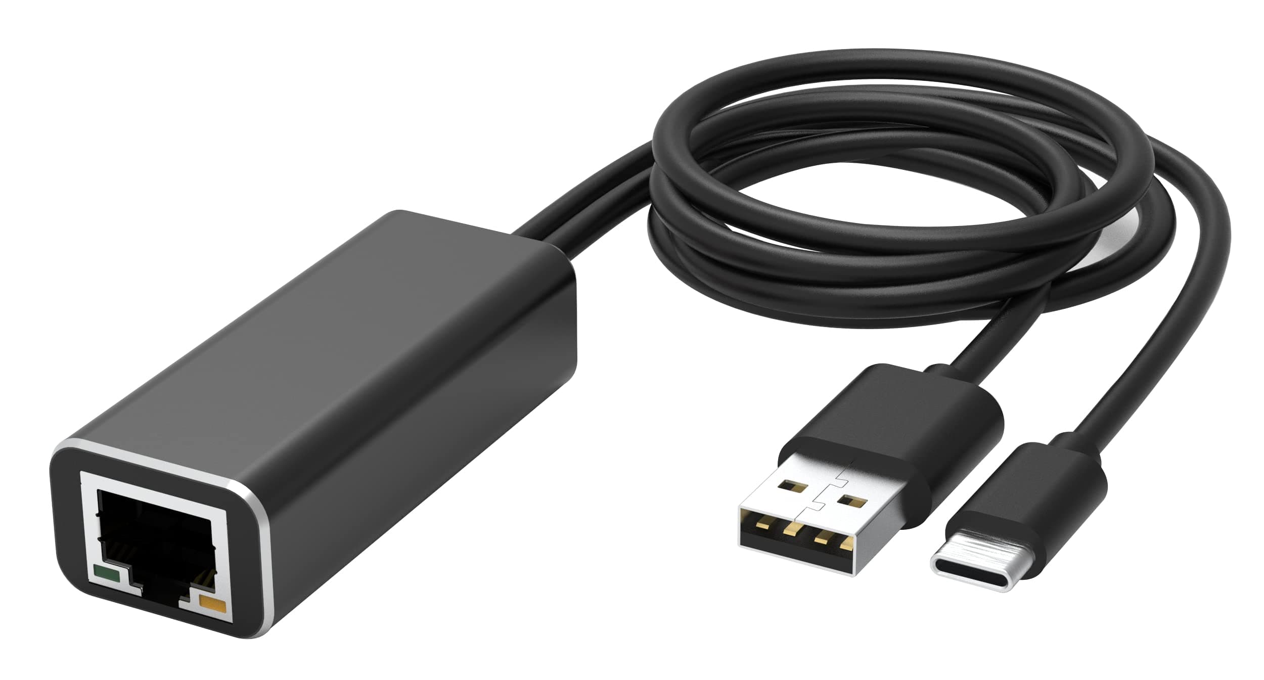 waipu.tv Ethernet Adapter 4K Stick | USB-C auf RJ45 | LAN Netzwerkadapter mit USB 2.0 Netzkabel für Stromversorgung Angebot bei HelloDeals