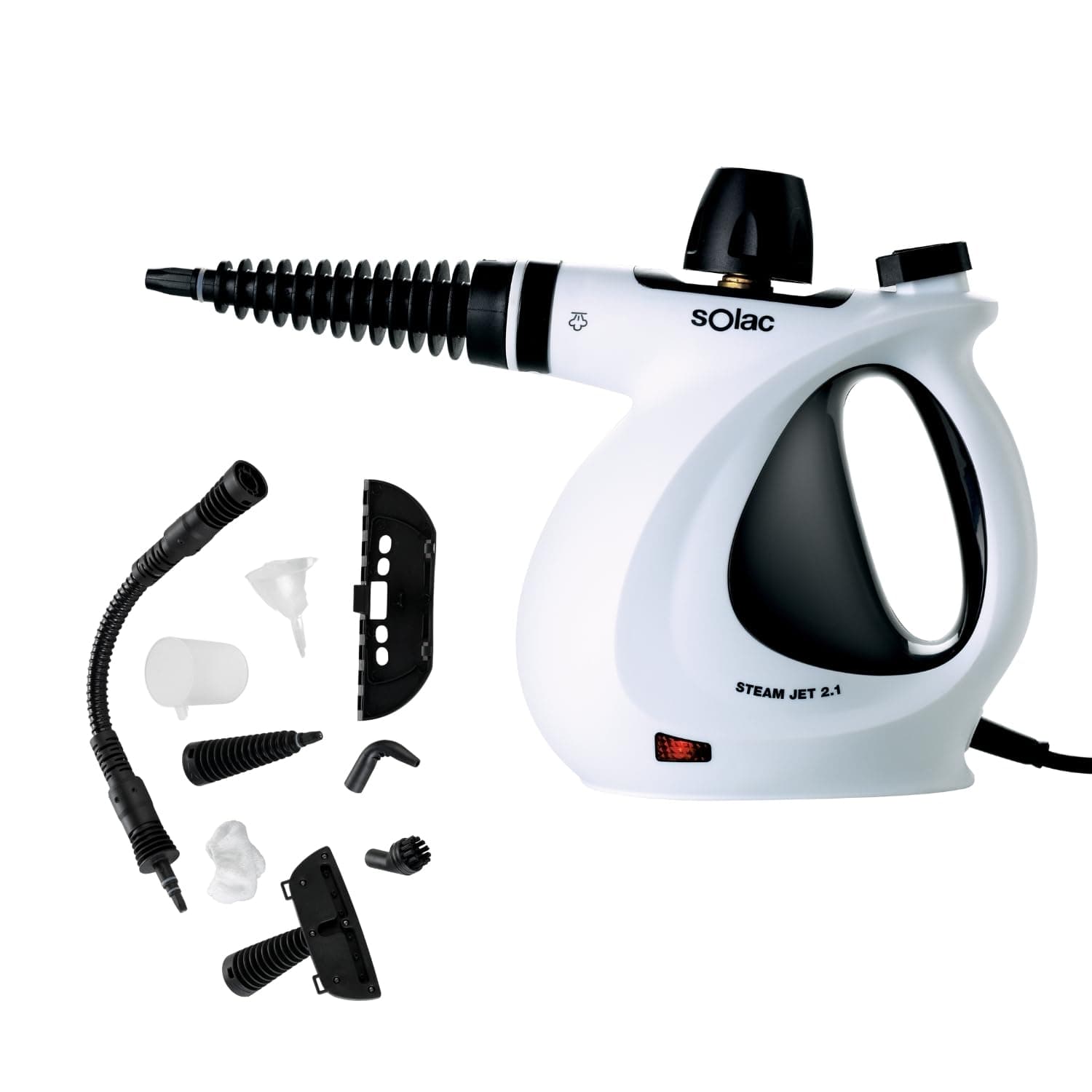 Solac Steam Jet 2.1 Limpiador a Vapor 1050W Angebot bei HelloDeals