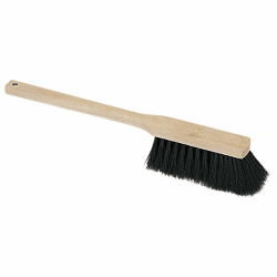Langstiel-Handfeger Rosshaar 45cm Holz roh Angebot bei HelloDeals