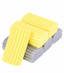 6 Stück Staubschwämme Wiederverwendbar,Damp Duster Sponge,Schmutzradierer Schwamm,Feucht Schwamm Staubwedel Putzschwamm für Haushaltsreinigung von Glas,Spiegeln,Jalousien,Geländern(Gelb Grau) Angebot bei HelloDeals