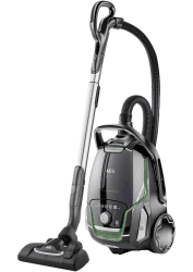AEG Staubsauger mit Beutel, 70% Recyclingmaterial, inkl. Zusatzdüsen, 12 m, 700 Watt, nur 65 dB(A), 5 l Staubbeutelvolumen, Waschbarer Filter, Neue Technische Version, schwarzgrün, VX9-2-ÖKO Style VX9-2-ÖKO Angebot bei HelloDeals