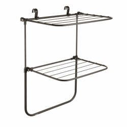 Beldray 2 in 1 hängender Wäschetrockner – zum Aufhängen an Heizkörpern, Türtrockner, verstellbare Regale, platzsparend, flach zusammenklappbar, Kapazität von 8 kg, 4.2 m Trockenraum Angebot bei HelloDeals