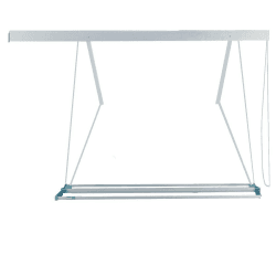 JUWEL Deckentrockner Samba 200 (für bis zu 2 Waschmaschinenladungen, Aufhängelänge 18 m, Wäschetrockner für große Wäscheteile/Bettwäsche, bis 120 cm stufenlos absenkbar) 30040 Angebot bei HelloDeals
