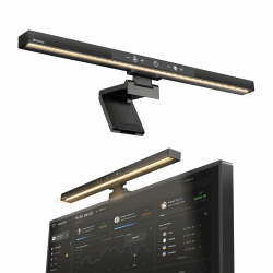 Computer Lampe LED USB, Computer Monitor Light Bar, Berührungsgesteuerte Schreibtischlampe mit Speicherfunktion und stufenloser Dimmung, 5 Farbtemperaturen, für Heim- und Büroarbeitsplätze Modern Angebot bei HelloDeals