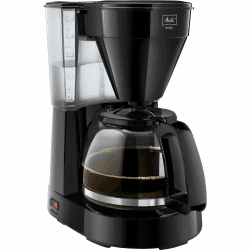 Melitta Easy – Filterkaffeemaschine mit Glaskanne, für bis zu 10 Tassen Kaffee, in Schwarz Glaskanne Schwarz Angebot bei HelloDeals