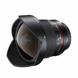 Walimex Pro 8 mm f1:3,5 Festbrennweite manueller Fokus Ultraweitwinkelobjektiv (geeignet für Canon EF Mount Kamera Objektiv für Systemkamera Canon EOS 1200D 5D 80D 1D Mark II N 1D Mark III) Angebot bei HelloDeals