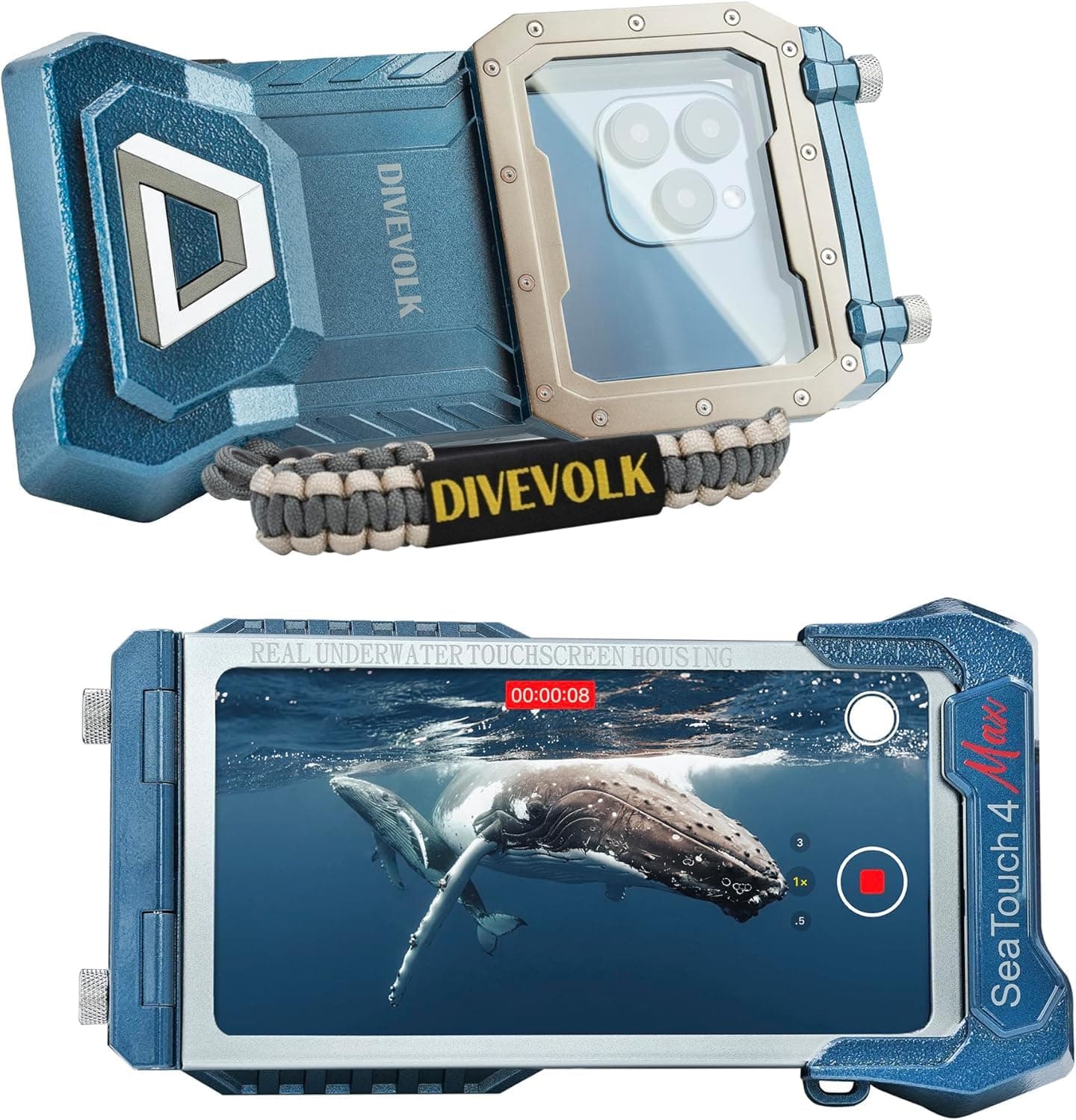 DIVEVOLK Tauch-Handyhülle, kompatibel mit iPhone 12/12 Pro/13/13 Pro/14/14 Pro/15/15 Pro/promax 15 ProMax Angebot bei HelloDeals