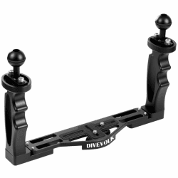 DIVEVOLK Doppelgriff für Seatouch 4 Max Unterwassergehäuse Angebot bei HelloDeals