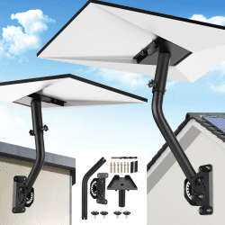 Starlink Gen 3 Halterung,360° Verstellbarer Starlink Montagesatz Kompatibel mit V3 Starlink Standard Dish,Hochleistungs-Set zur Verstellbaren Mastmontage für Starlink Internet Kit Satellite 1 Set (Pack of1) Angebot bei HelloDeals