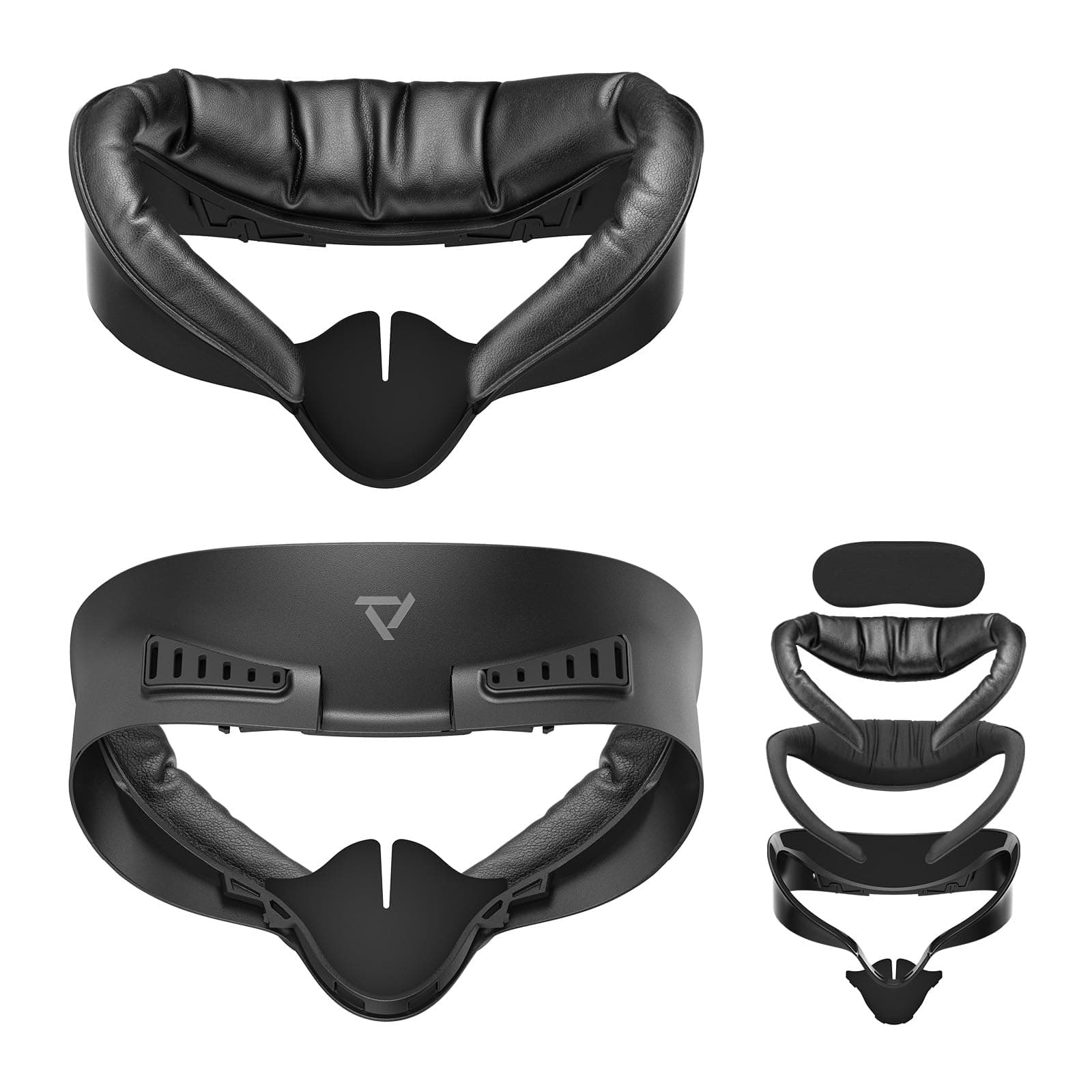 Facial Interface kompatibel mit Meta Quest 3S Facial Cover, VR Zubehör Face Cover Pad - Austauschbar, Komfortabel, Atmungsaktiv, Schweißresistent Angebot bei HelloDeals