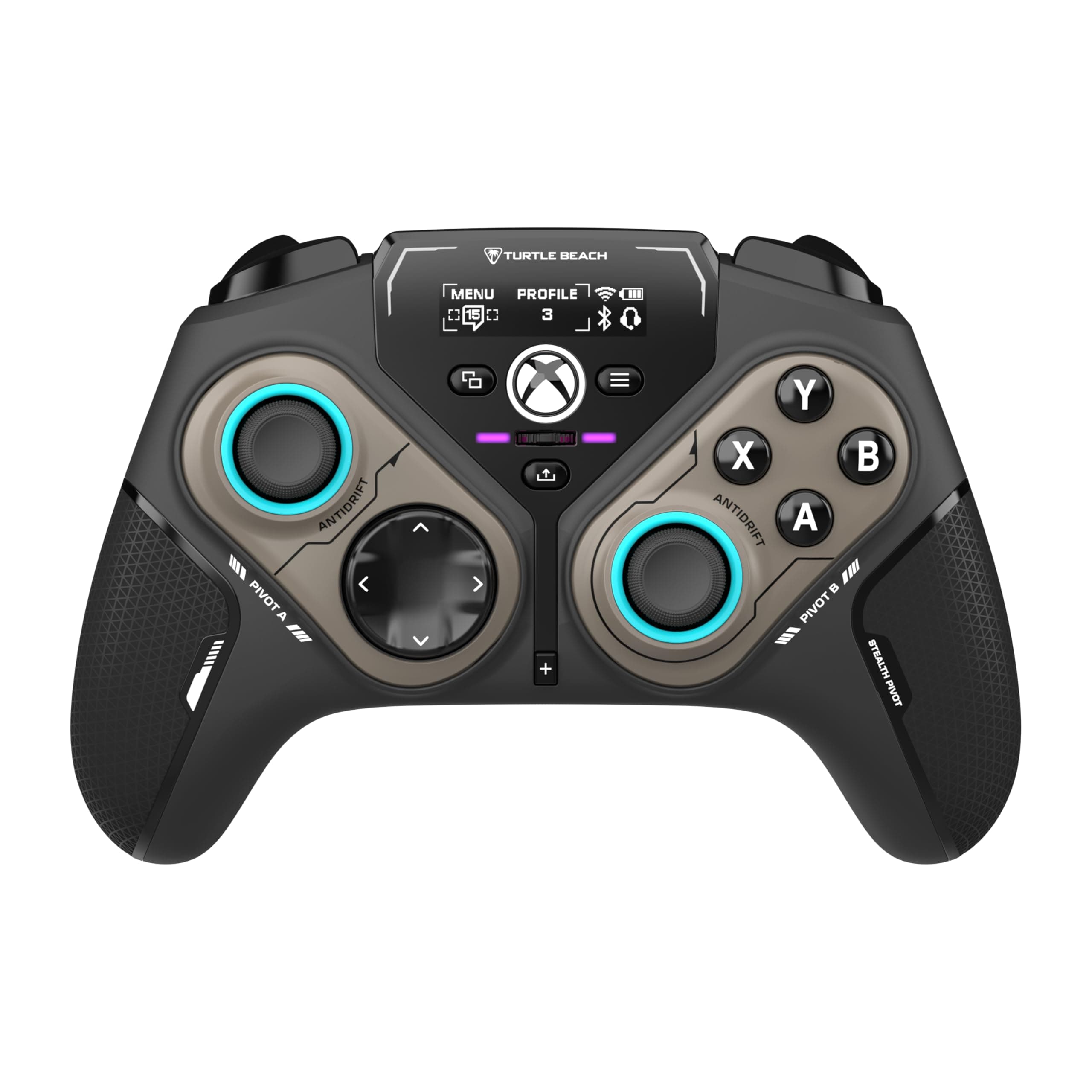 Turtle Beach Stealth Pivot kabelloser, Smarter Game-Controller – Windows PC, Xbox Series X|S, Xbox One – Drehmodule, Display-Dashboard, Hall-Effekt-Sticks, zuweisbare Tasten, Bluetooth Angebot bei HelloDeals