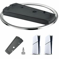 Vertikaler Standfuß für PS5 Slim Disc und Digital Edition, Videospiele Zubehör mit PS5 Ständer für Playstation 5 Pro Konsole Vertikal Standfuss Angebot bei HelloDeals