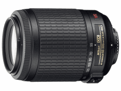 Nikon JAA798DA 55-200 mm F/4-5.6 AF-S VR DX Black Lens - Bulk Packaging (White Box) Angebot bei HelloDeals