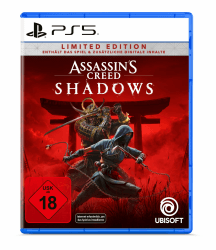 Assassin's Creed Shadows - Limited Edition (exklusiv bei Amazon) - [PlayStation 5] PlayStation 5 Limited Edition Angebot bei HelloDeals