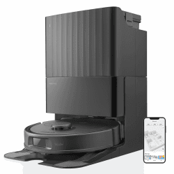 roborock QrevoS Saugroboter mit Saugleistung von 7000Pa, PreciSense LiDAR Navigation, 45 dB(A) leises Trocknen (Schwarz) (Generalüberholt) Roborock Qrevos Schwarz Angebot bei HelloDeals
