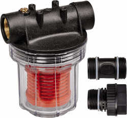 Original Einhell Vorfilter 12 cm (Pumpen-Zubehör, Entlüftungsschraube, Messing-Innengewinde, herausnehmbarer Feinfilter, max. Durchfluss 4000 l/h) Single Angebot bei HelloDeals