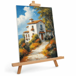 Belle Vous Tischstaffelei Verstellbar aus Holz A-Form - 83cm Buchenholz Staffelei Dreifuß Holzstaffelei, Tisch Staffelei Holzständer Stativ zum Zeichnen, Malen, Fotos Aufstellen, Kunst Angebot bei HelloDeals