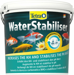 Tetra Pond WaterStabiliser - stabilisert wichtige Wasserwerte, optimiert den KH- und pH-Wert im Gartenteich, beugt weichem Teichwasser vor, 1,2 kg Eimer 1.2 kg Angebot bei HelloDeals