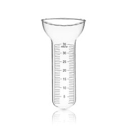 BigDean Regenmesser/Niederschlagsmesser - Für 1-35 mm Messungen - Einfach abzulesen - Qualität aus Glas - Perfekt für das Messen von Niederschlagsmenge Angebot bei HelloDeals