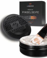 Premium Pinselseife 40g + hochwertige Pinsel Reinigungsmatte – Veganer Pinselreiniger Acrylfarbe, Aquarellfarbe UVM. (40g) Angebot bei HelloDeals
