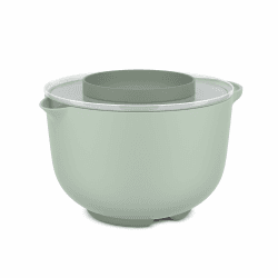 Mepal - Rührschüssel mit Deckel Chef it - Anti-Rutsch Boden - Mikrowellen- und Spülmaschinengeeignet - Schüssel - Material beständig bis zu 110°C - 3000 ml - Nordic sage Nordic Sage Rührschüssel mit Deckel 3000 ml Angebot bei HelloDeals