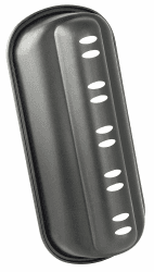 Zenker Stollen-Backform (31 x 7 x 15 cm) SPECIAL SEASON, Stollenhaube mit Antihaftbeschichtung, Backblech für Stollen (Farbe: Schwarz), Menge: 1 Stück 33 cm Single Angebot bei HelloDeals