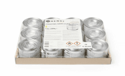 HENDI Brennpaste, 12 Stück, ruß- und geruchlos, Brenndauer ±3 Stunden, Brenngel, Fire Paste, für Wärmebehälter, zum Warmhalten von Speisen, für Chafing Dish, 200gr Brenndauer: 3 Std / 200gr 1 Angebot bei HelloDeals