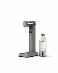 Aarke Carbonator 3 Wassersprudler, Edelstahl-Gehäuse, Sprudelwasserbereiter, inkl. BPA-freier PET-Flasche, kompatibel mit 60 L C02 Zylindern, Farbe: Mattgrau Finish Angebot bei HelloDeals