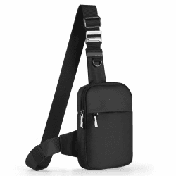 VADOO Sling Bag Umhängetasche Brusttasche Schultertasche Herren Damen mit RFID-Blockierung, Shoulder Chest Crossbody Bag, Herrentaschen Klein, Travel Bodybag Handy Bauch Sportarten Wandern Angebot bei HelloDeals